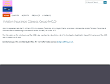 Tablet Screenshot of aicg.co.uk